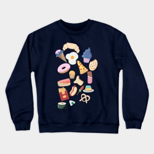 Eating everyday Crewneck Sweatshirt